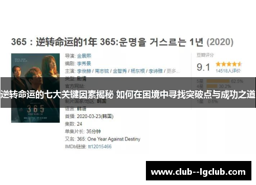 逆转命运的七大关键因素揭秘 如何在困境中寻找突破点与成功之道