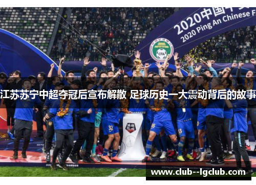 江苏苏宁中超夺冠后宣布解散 足球历史一大震动背后的故事